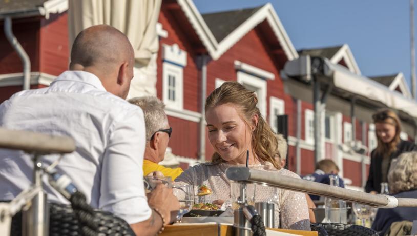 Par på Skagen Fiskerestaurant