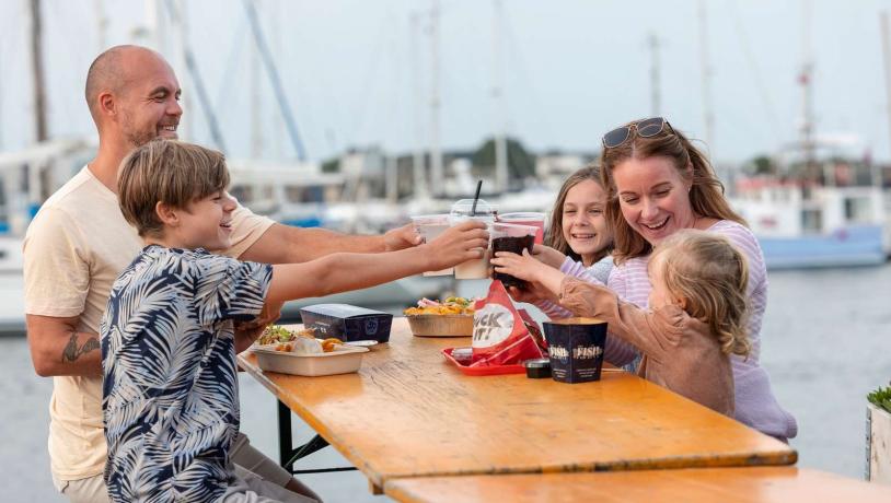 Familie på Aalborg Streetfood