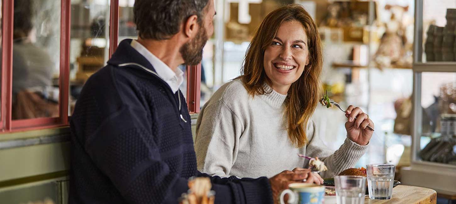 Par på cafe