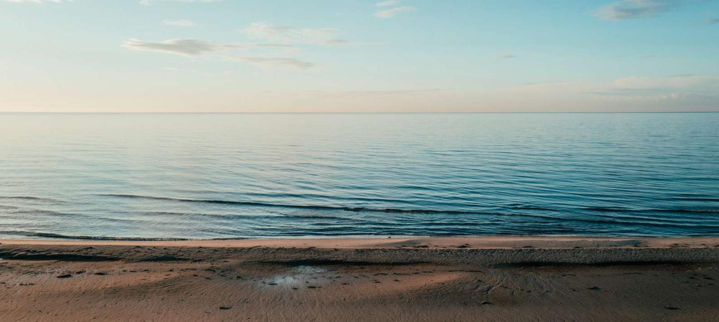 En strand på Læsø