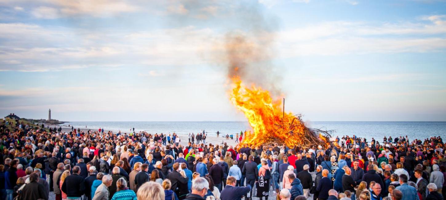 Sankt Hans Aften i Skagen