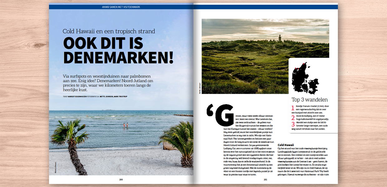 Holland Kampagne, Dansk natur for hollandske turister