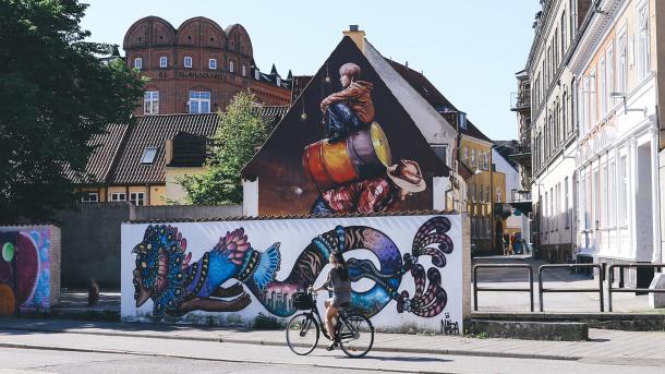 Street art i Aalborg