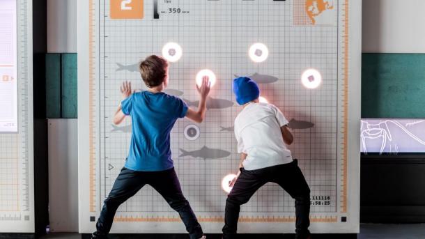 Børn i Nordsøen Oceanarium