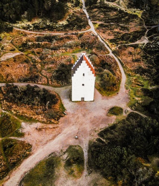 Tilsandede kirke Skagen 