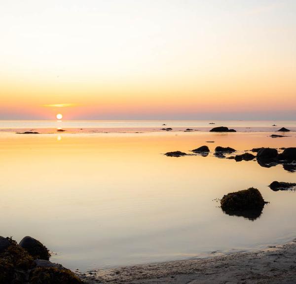 Strand på Læsø