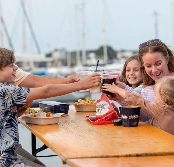 Familie på Aalborg Streetfood