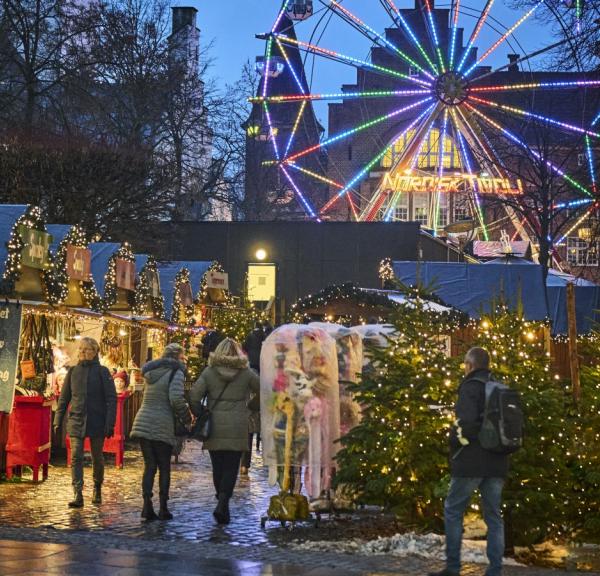 Julemarked i Aalborg på Gammeltorv