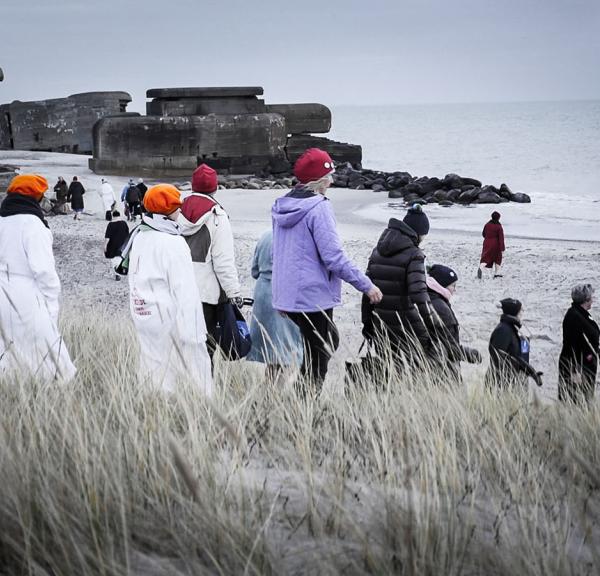 Vinterbadning i Skagen