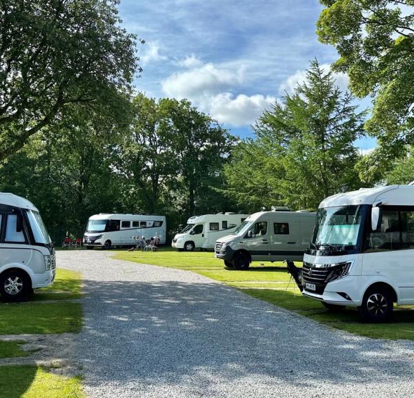 Gæst rundellen på Strandparken Camping 