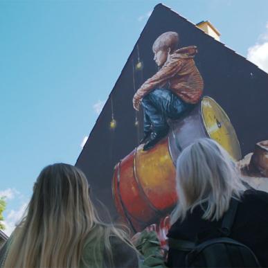 Street art i Aalborg