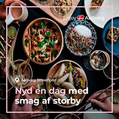 Kampagne for 1dagsturister, Aalborg Streetfood