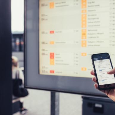 Find din rejse med Rejseplanen