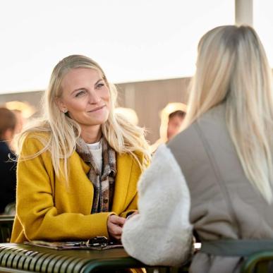 Hygge ved Salling Rooftop