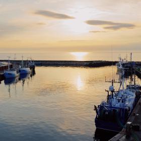 Vesterø Havn på Læsø