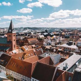 Udsigt fra Salling Rooftop