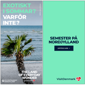 Sverige Kampagne, Palmestranden i Frederikshavn