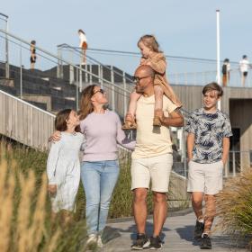 Familie på vestrefjordpark