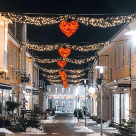 Julelys i Sæby