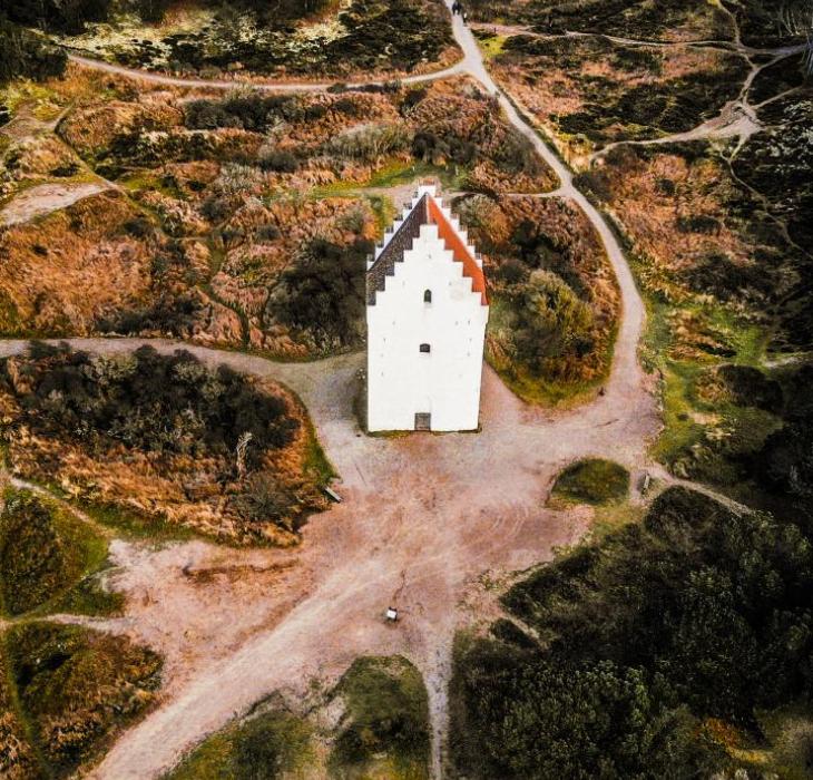 Tilsandede kirke Skagen 